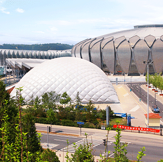 Jinan Olympic Sports Center Film Tennis Hall Swimming Pool