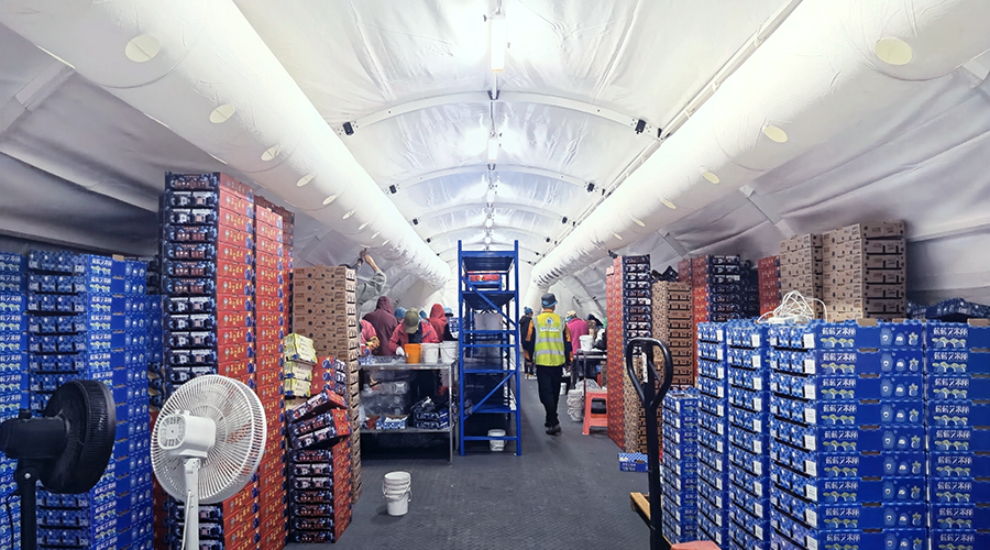 The Rise of Inflatable Structures: A Game Changer in International Logistics and Warehousing