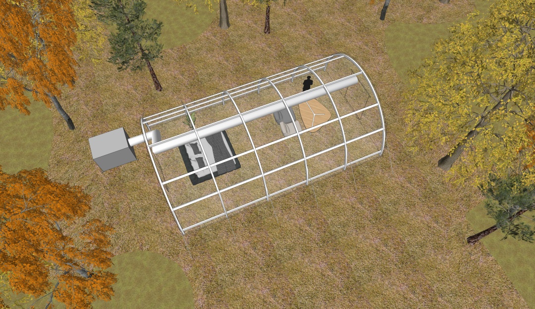 Broadwell Clear Sunny House Top View