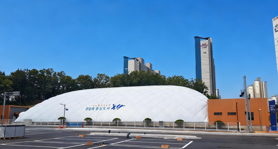 POHANG AIR DOME in Korea, by Broadwell Air Dome