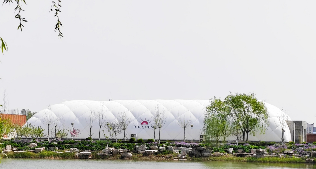 RBL Chemical Technology Co., Ltd. Air Dome Temperature-Controlled Warehouse, Shandong (built by Broadwell Air Dome in 2022)